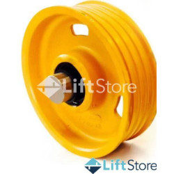 POLEA  DES FUND  T223AS D300 X2X8-9 P15  CON  EJE 
