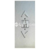 PLACA BOTONERA 1 ELEM PUL SP/SQ    FLECHAS  CEHAM