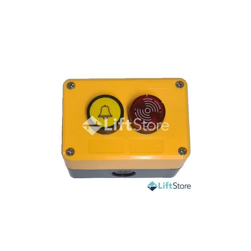 CAJA FOSO  ALARMA Y ZUMBADOR LUMINOSO  
