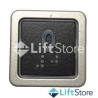 PULSADOR LIFTTECHNIK  CUADRADO GRAF LED ROJO 24V 
