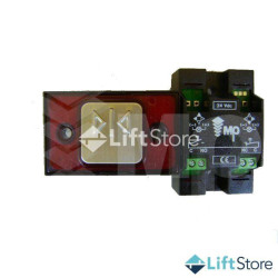 PUL COMPAC BRA COR ROJO 1CTO  24V  CERRA  MP TI MP