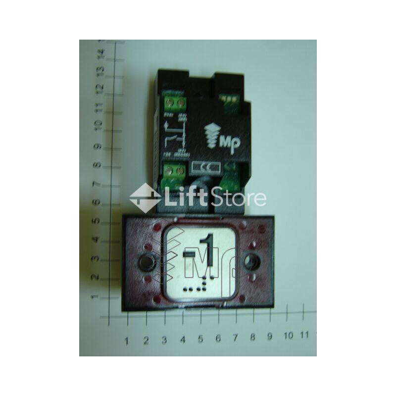 PUL COMPAC BRA COR ROJO 1CTO  24V  -1  MP TI MP