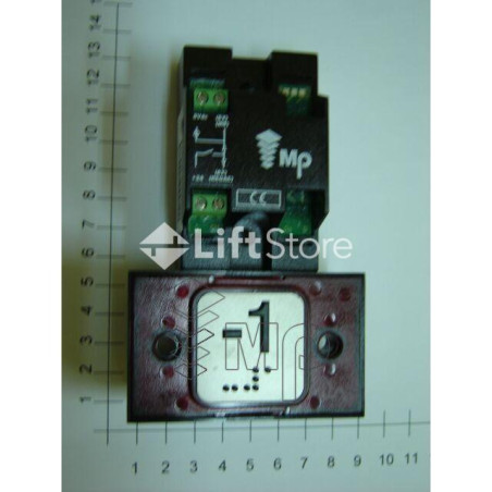 PUL COMPAC BRA COR ROJO 1CTO  24V  -1  MP TI MP