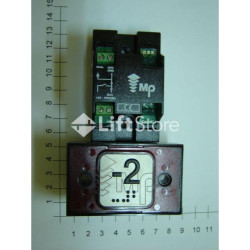 PUL COMPAC BRA COR ROJO 1CTO  24V  -2  MP TI MP