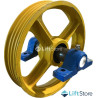 CONJ  POLEA DES T234AS EJE SOP D320X5X8-P17-94