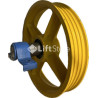 POLEA DESV T234AS D550X4X12-13P20 C/EJE  SOP PFB