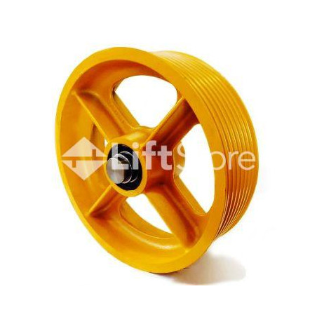 POLEA DES F T241 D600X8X12-13P20/170 C/EJE 65X224