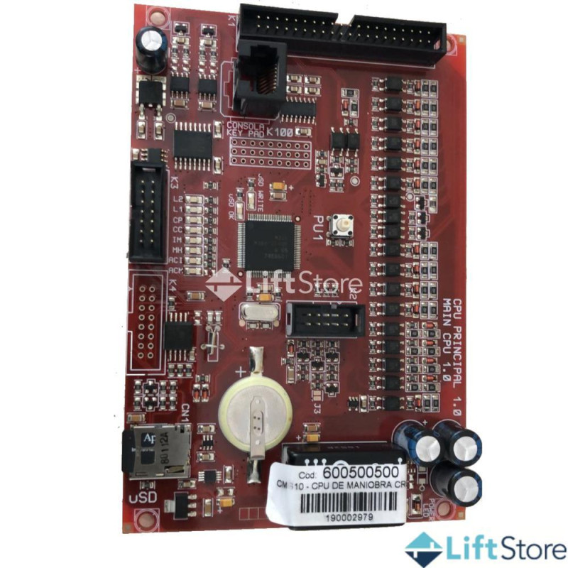 CONSOLA CMG10-CPU CONTROL CRONO PARAMET C SILVA