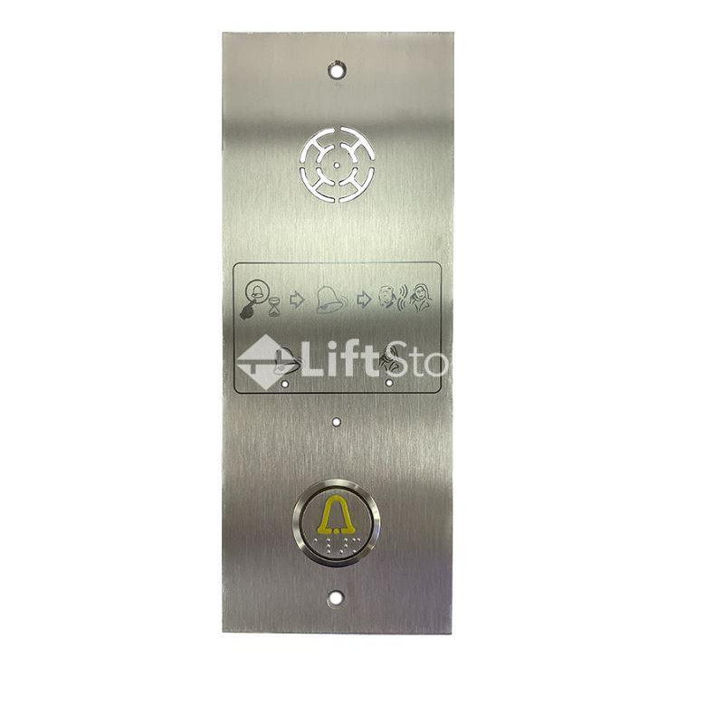 PLACA EMPOTRAR CON PULSADOR PARA TEL MK852 