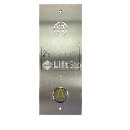 PLACA EMPOTRAR CON PULSADOR PARA TEL MK852 