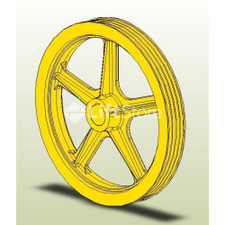 POLEA TRACTORA COMAQ D480X4X8 