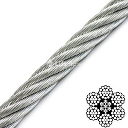 CABLE LIMIT 6X19 1 GALVA 6MM 