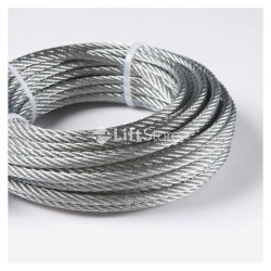 CABLE TRACCION ASCENSOR S 9MM  8X19 ALMA TEXTIL TD