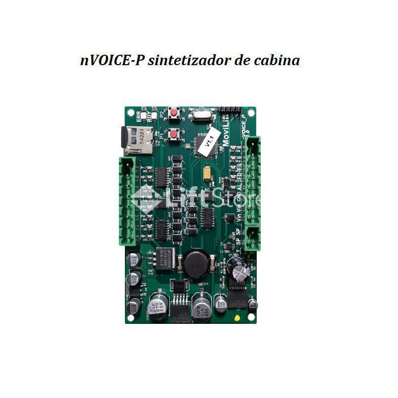 SINTETIZADOR DE VOZ NVOICE 11 PARADAS   AUTONOMO