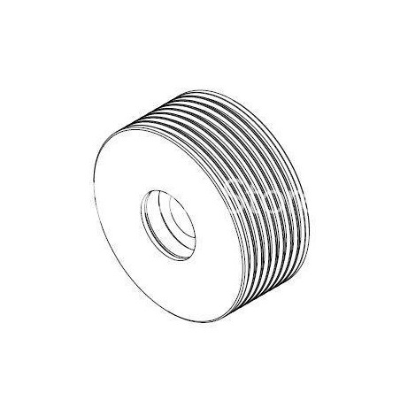 POLEA POLIAMIDA PA6G 240-8X6 5 P12-104 R 6210