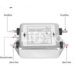 FILTRO EMI SUPRE DE RUIDO POTENCIA MONOF 115/250V 