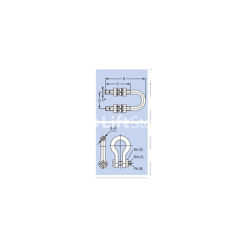 KIT AMARRE CADENA COMPENSACION CB 150 PFEIFER 