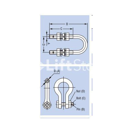 KIT AMARRE CADENA COMPENSACION CB 150 PFEIFER 