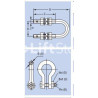 KIT AMARRE CADENA COMPENSACION CB 150 PFEIFER 